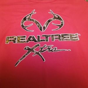 Camouflage pink long sleeve shirt NWOT